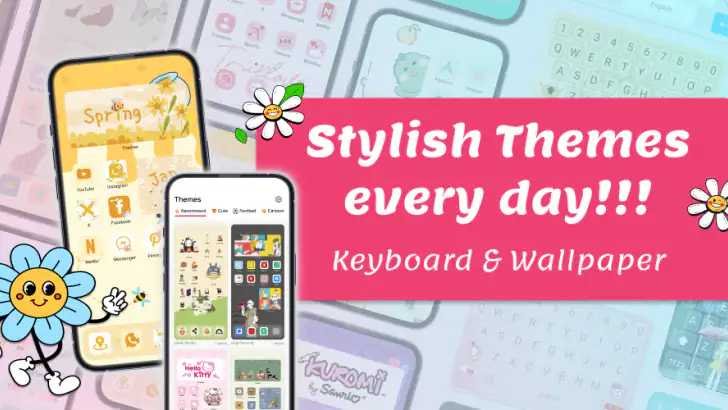 Theme - Wallpaper, Keyboard feature graphic