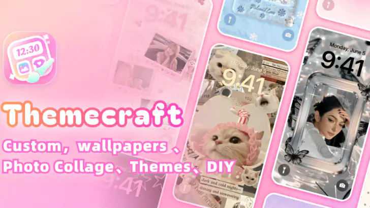 ThemeCraft - DIY Photo Collage feature graphic