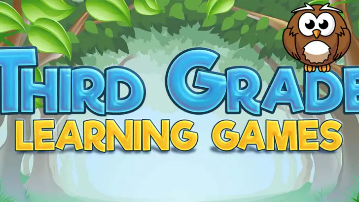 Third Grade Learning Games feature graphic