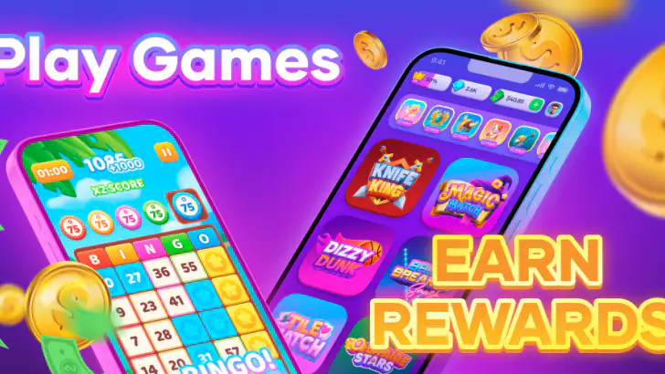 Thrillz: Play & Earn Rewards feature graphic