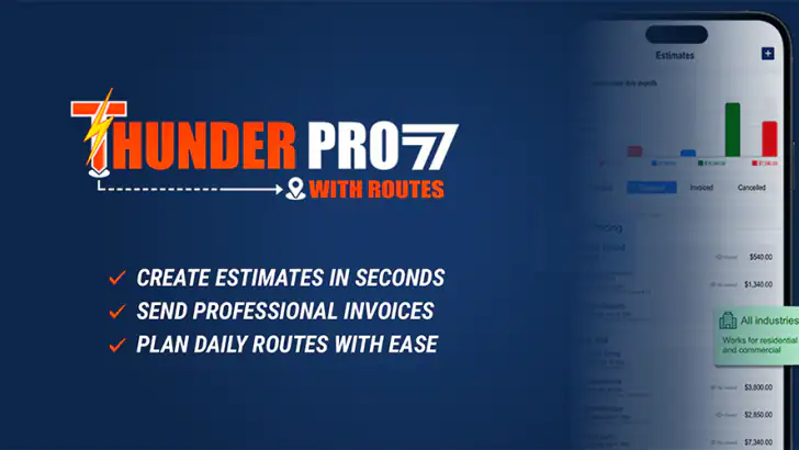 Thunder Pro feature graphic