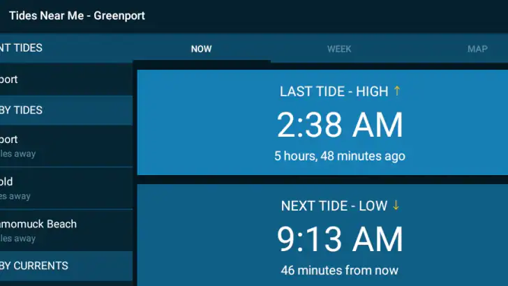 Tides Near Me feature graphic