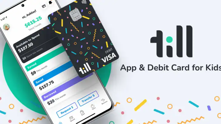 Till: Debit Card for Kids feature graphic