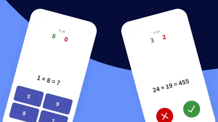 Times Table  - Learn Math feature graphic