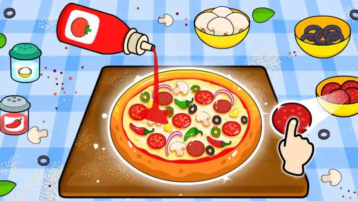 Timpy Cooking Games for Kids feature graphic