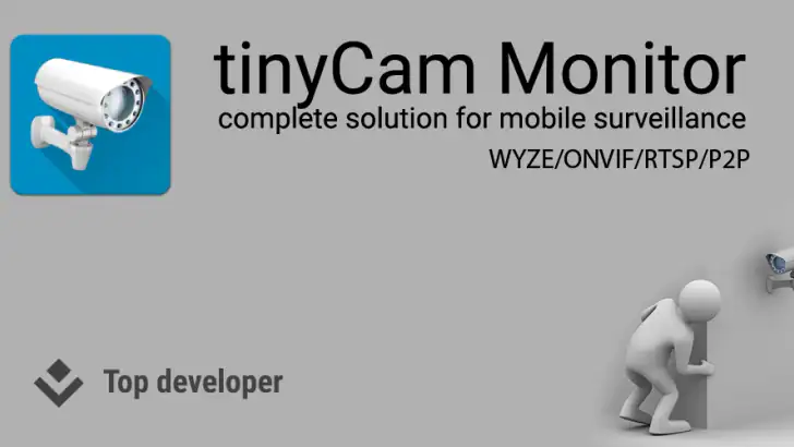 tinyCam Monitor feature graphic