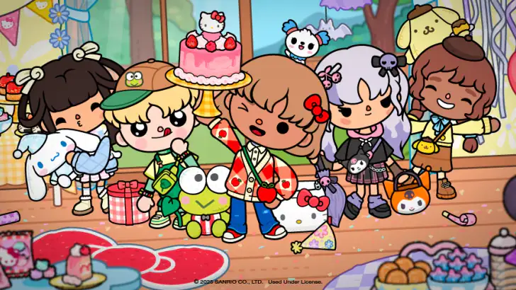 Toca Boca World x Hello Kitty feature graphic