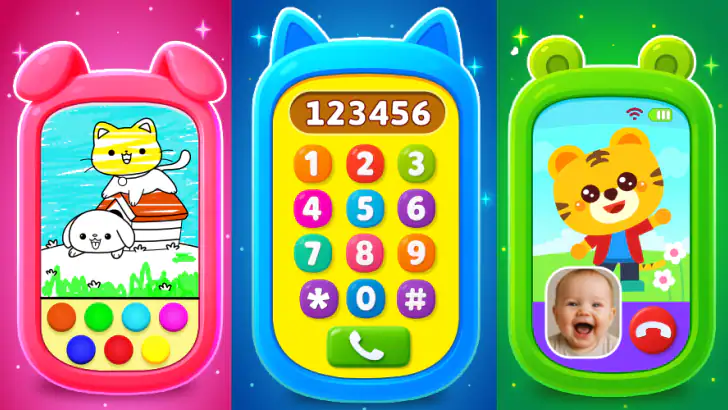 Toddler Baby Phone Games kids feature graphic