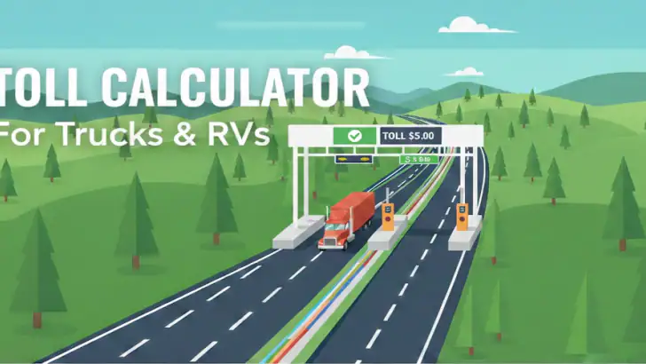 Toll Calculator GPS Navigation feature graphic