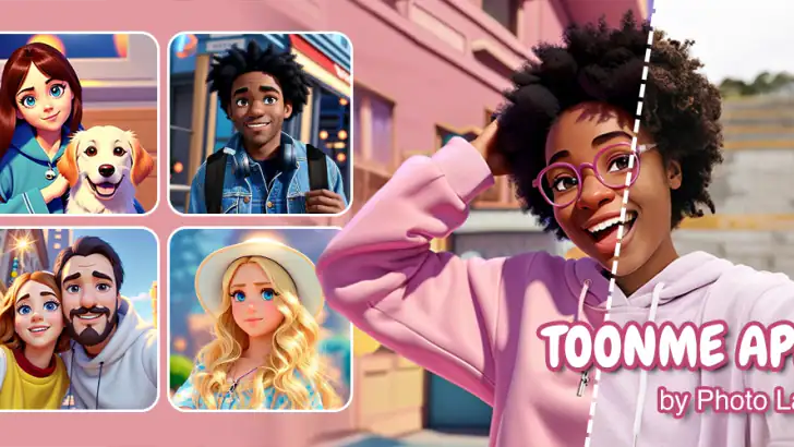 ToonMe photo cartoon maker feature graphic