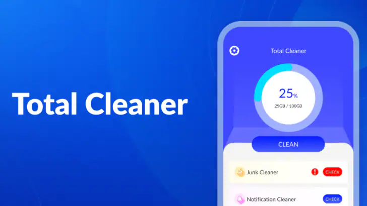 Total Cleaner: Home Launcher feature graphic