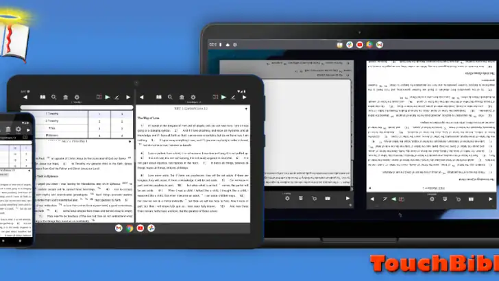 Touch Bible (KJV + Strong's) feature graphic