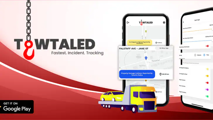 Towtaled - Incident Tracking feature graphic