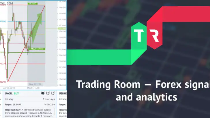 Trading Room - Forex signals a feature graphic