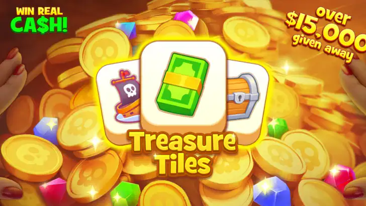Treasure Tiles: Win Cash feature graphic