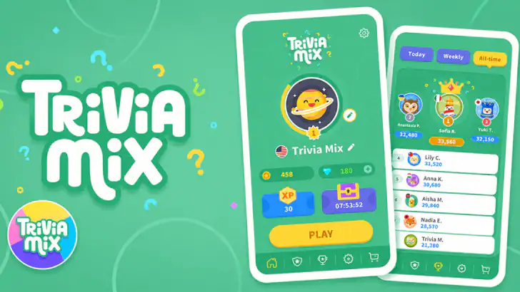 Trivia Mix: Quiz Game feature graphic