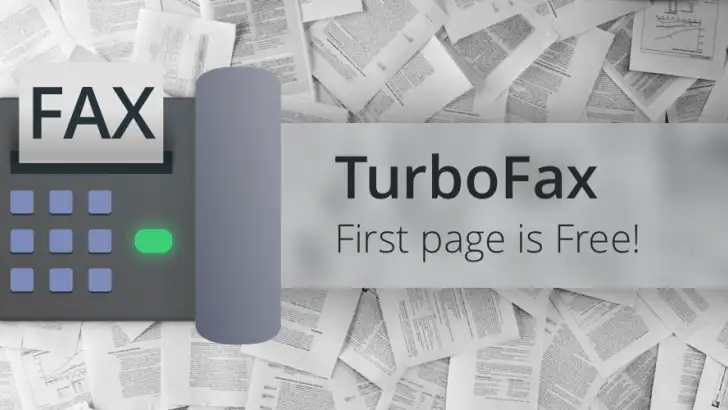 Turbo Fax: send fax from phone feature graphic