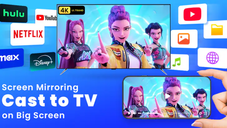 TV Cast: Chromecast Smart View feature graphic