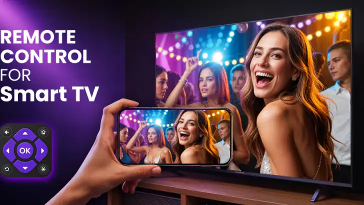 TV Remote Control for Smart TV feature graphic