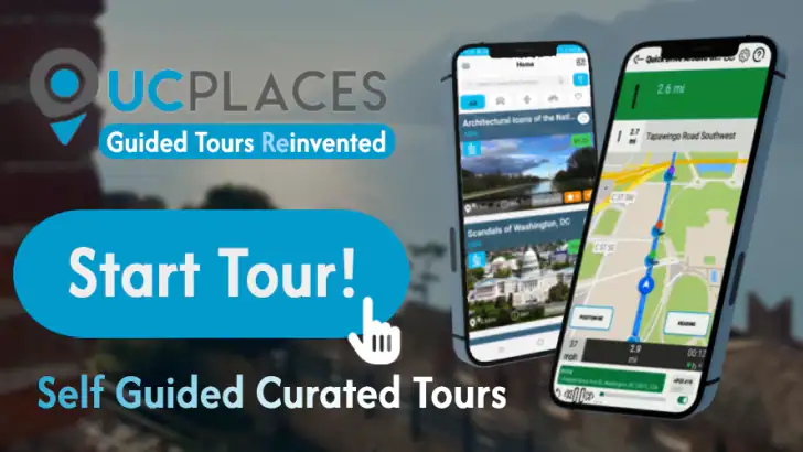 UCPlaces | Guided Audio Tours feature graphic