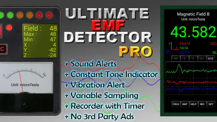 Ultimate EMF Detector Real Pro feature graphic