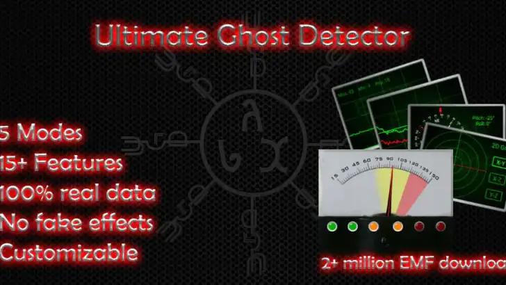 Ultimate Ghost Detector Real feature graphic