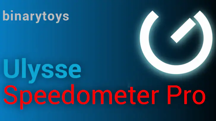 Ulysse Speedometer Pro feature graphic