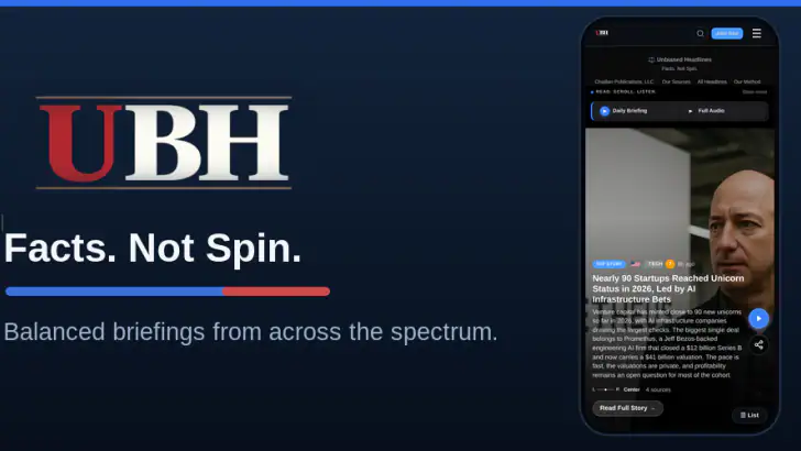 Unbiased Headlines feature graphic