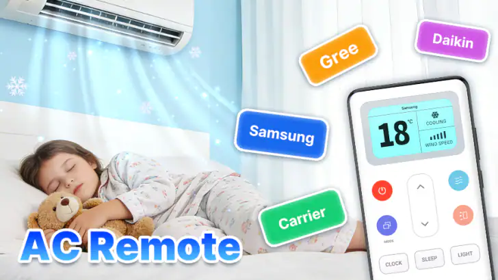 Universal AC Remote Control feature graphic