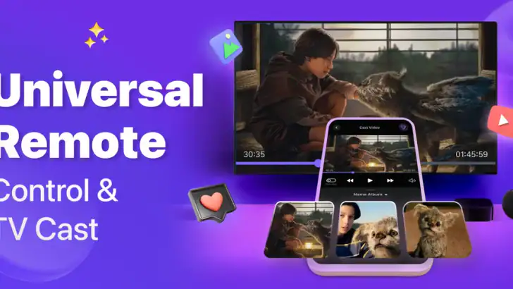 Universal Remote Control TV feature graphic