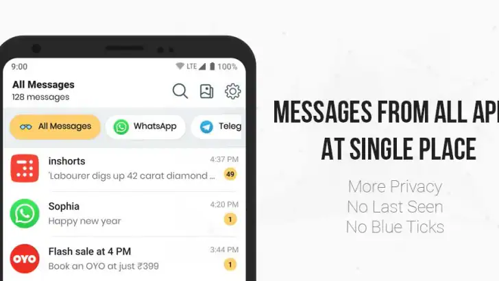 Unseen Messenger - Deleted Msg feature graphic