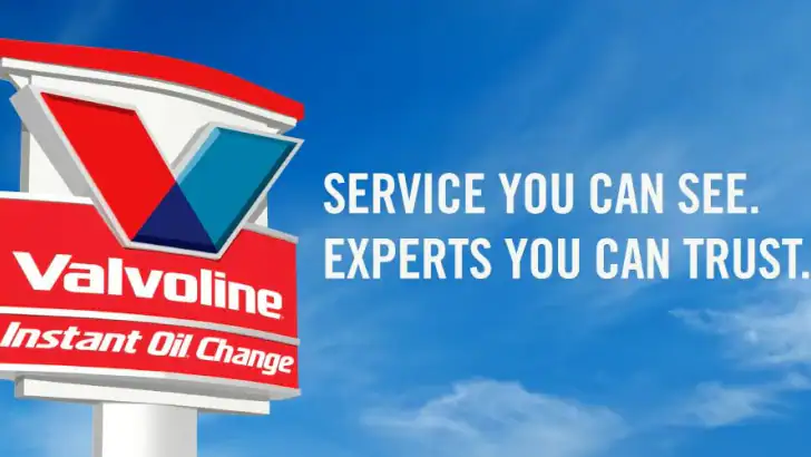 Valvoline Instant Oil Change feature graphic