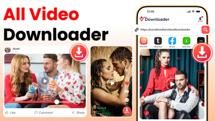 Video Downloader & HD Download feature graphic