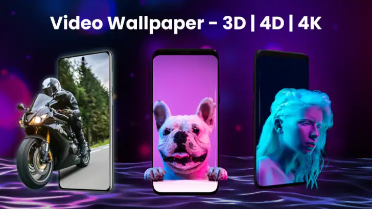 Video Live Wallpapers feature graphic