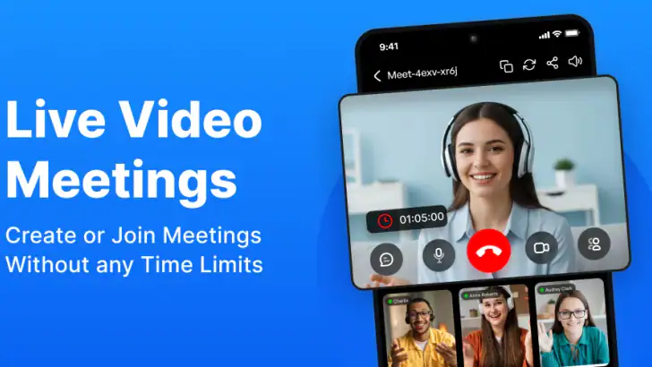 Video Meeting - Meeting feature graphic