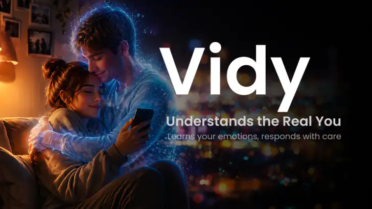 Vidy-Real-Time AI Model feature graphic