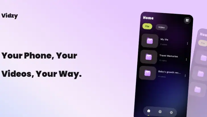 Vidzy-Well Organized feature graphic