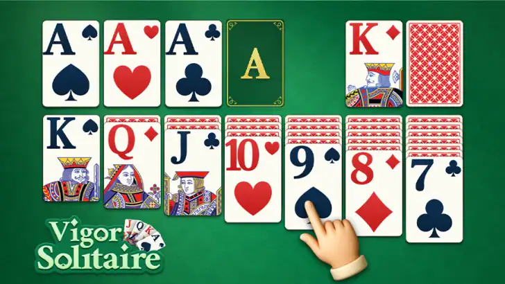 Vigor Solitaire for Seniors feature graphic