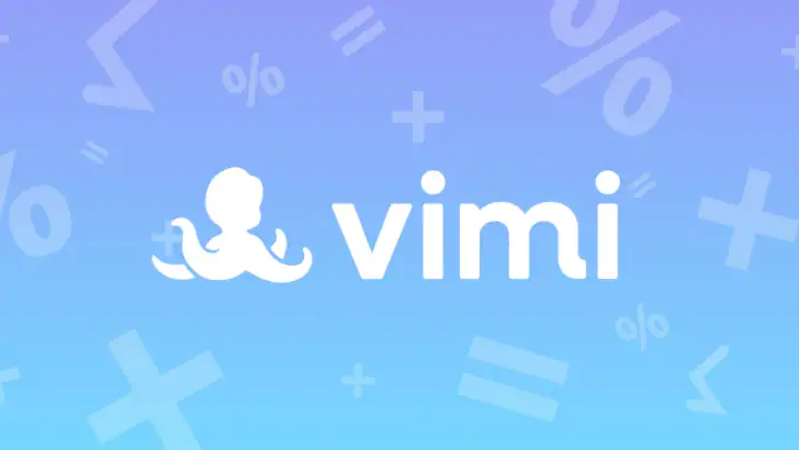 Vimi: My Math Tutor feature graphic