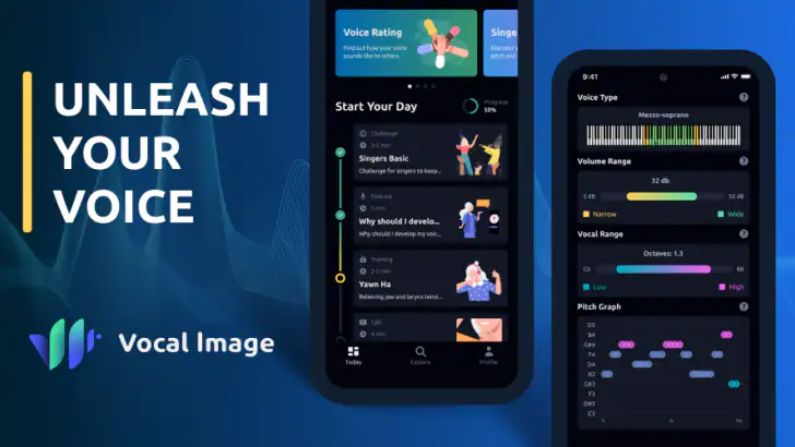 Vocal Image: AI Speaking Coach feature graphic