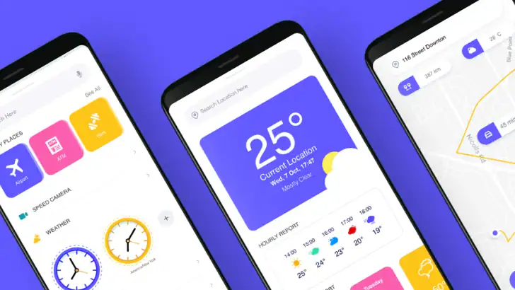Voice GPS, Directions & Maps feature graphic
