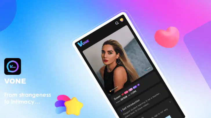 Vone: Live, Video Party & Fun feature graphic