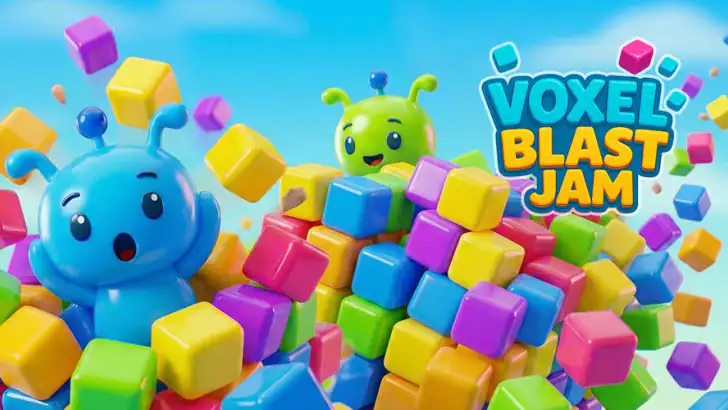 Voxel Blast Jam feature graphic