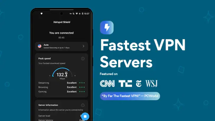 VPN Hotspot Shield: Proxy VPN feature graphic