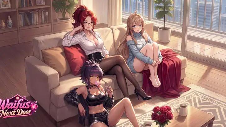 Waifus Next Door feature graphic