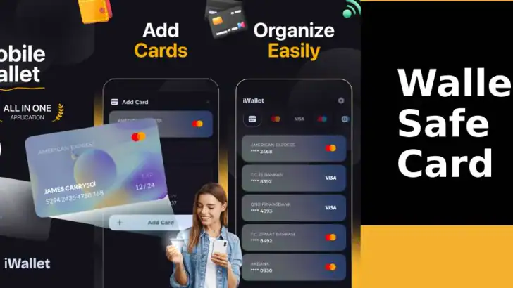 Wallet Safe Card: Card Wallet feature graphic