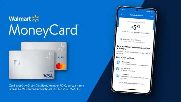 Walmart MoneyCard® feature graphic