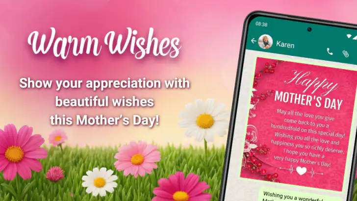 Warm Wishes: Greetings & Cards feature graphic