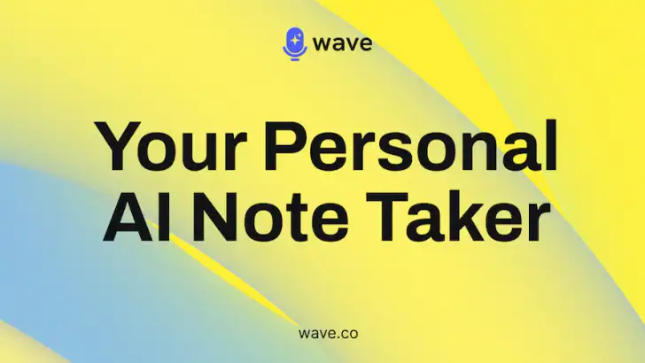 Wave AI Note Taker & Recorder feature graphic