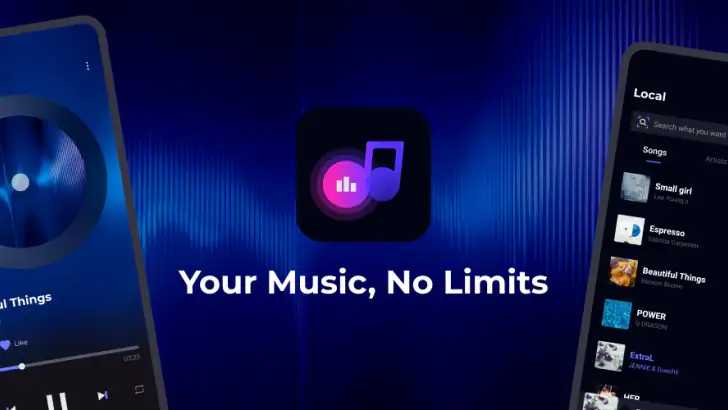 WaveFlow – Offline Music feature graphic